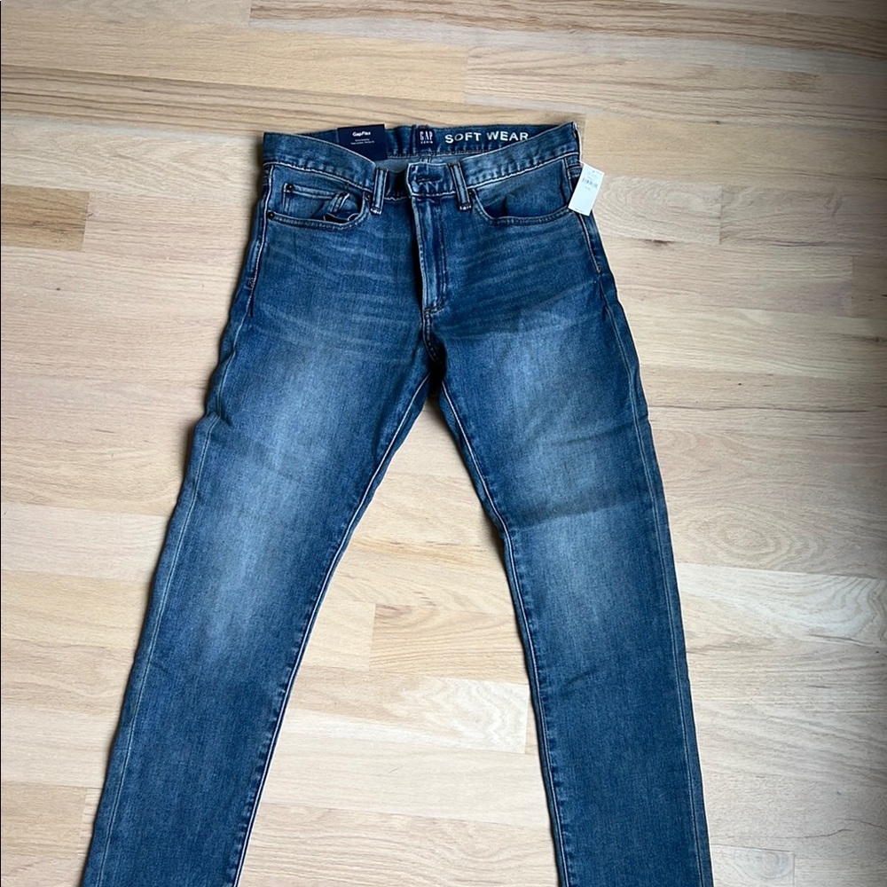GAP Blue Slim Jeans with Classic Style